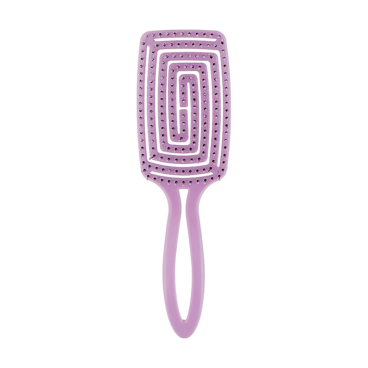 Щітка для волосся Inter-Vion Pastel Spring Soft &amp; Delicate продувна, лілова, 1 шт